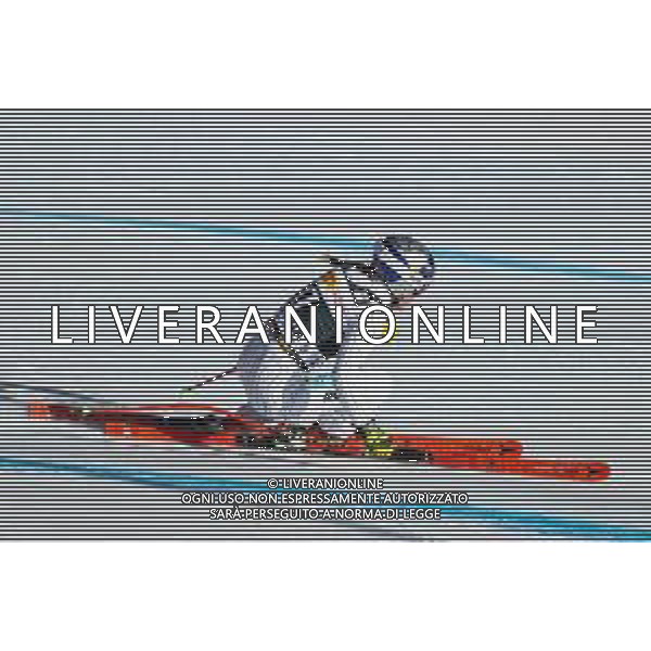 Luca Tedeschi/LMedia - 2022 FIS Ski World Cup - Women\'s Down Hill - alpine ski race January 22 2022 - Olympia slope Cortina d\'Ampezzo, Italy 2022 FIS Ski World Cup - Women\'s Down Hill Photo showing: LEDECKA Ester (CZE) in action @Luca Tedeschi/LiveMedia /AGENZIA ALDO LIVERANI SAS