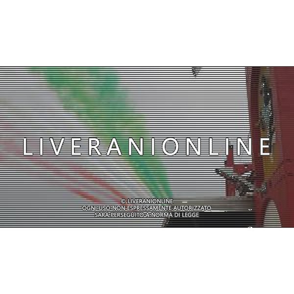IMOLA 18 04 2021 FRECCE TRICOLORI VOLANO SOPRA L\'AUTODROMO ENZO E DINO FERRARI PRIMA DELLA PARTENZA DEL GP FORMULA 1 IMOLA ©SANNA/AGENZIA ALDO LIVERANI SAS