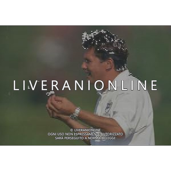 10-08-1997 MOGLIANO VENETO -AMICHEVOLE VENEZIA-LECCE NELLA FOTO WALTER ALFREDO NOVELLINO ALLENATORE VENEZIA CALCIO AG ALDO LIVERANI SAS
