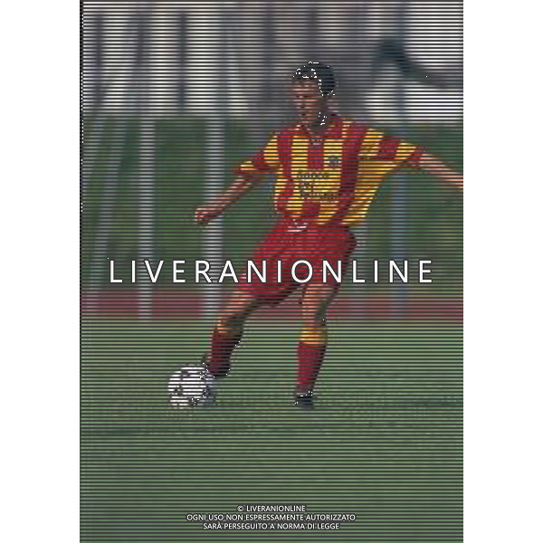 10-08-1997 MOGLIANO VENETO -AMICHEVOLE VENEZIA-LECCE NELLA FOTO LUIGI PIANGERELLI AG ALDO LIVERANI SAS