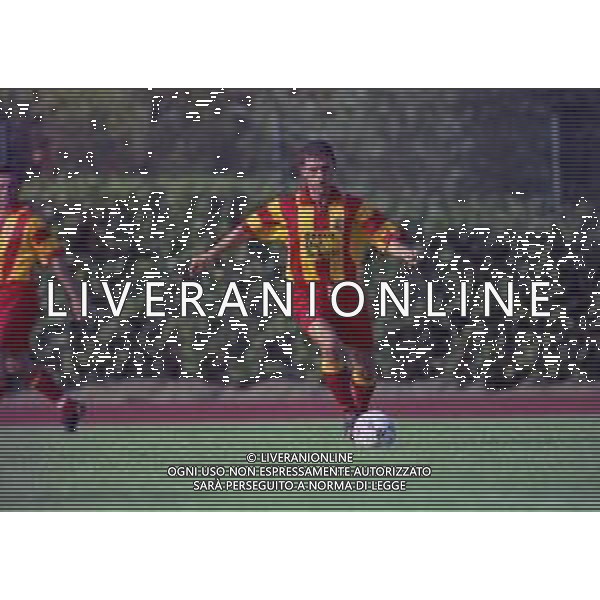 10-08-1997 MOGLIANO VENETO -AMICHEVOLE VENEZIA-LECCE NELLA FOTO LUIGI PIANGERELLI AG ALDO LIVERANI SAS