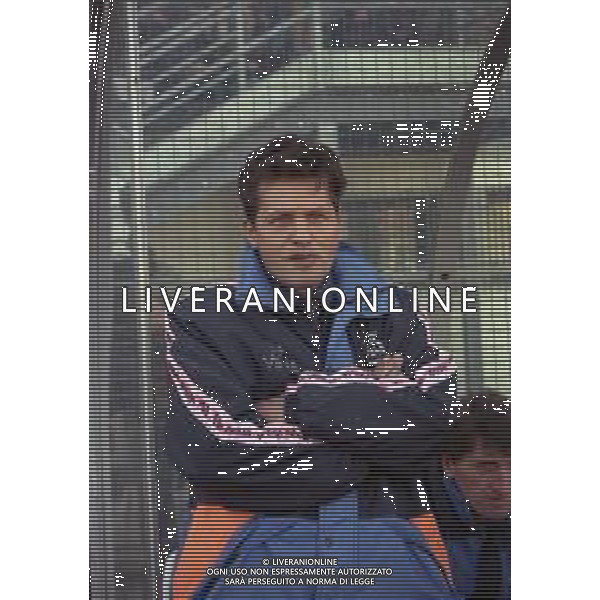 14-12-1997 VENEZIA CAMPIONATO DI CALCIO SERIE B VENEZIA -SALERNITANA 1-3 NELLA FOTO WALTER NOVELLINO ALLENATORE VENEZIA CALCIO AG ALDO LIVERANI SAS