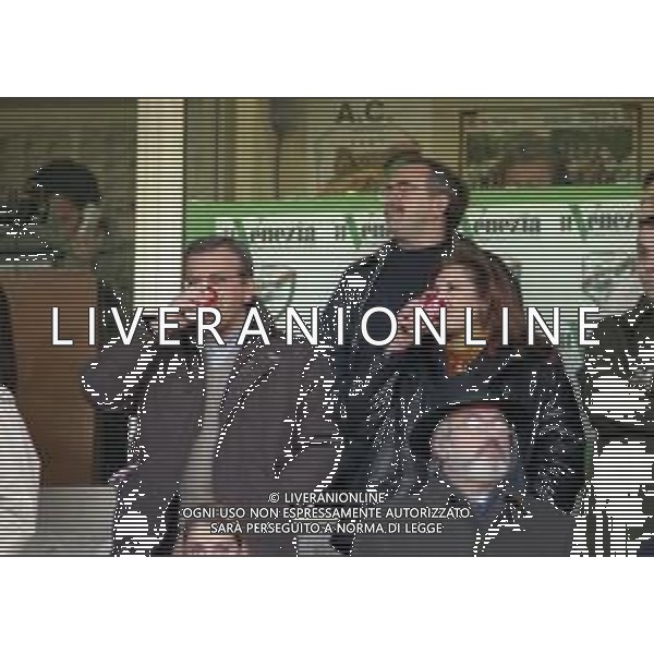 14-12-1997 VENEZIA CAMPIONATO DI CALCIO SERIE B VENEZIA -SALERNITANA 1-3 NELLA FOTO ANIELLO ALIBERTI PRESIDENTE SALERNITANA CALCIO AG ALDO LIVERANI SAS