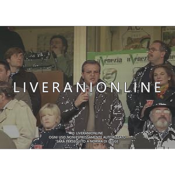 14-12-1997 VENEZIA CAMPIONATO DI CALCIO SERIE B VENEZIA -SALERNITANA 1-3 NELLA FOTO ANIELLO ALIBERTI PRESIDENTE SALERNITANA CALCIO AG ALDO LIVERANI SAS