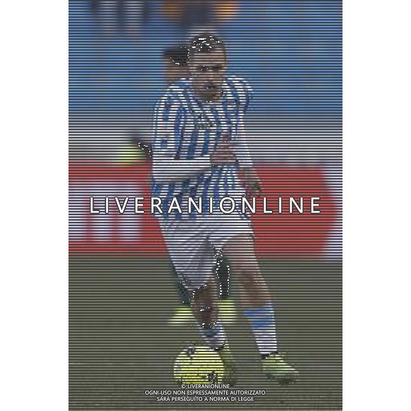 Spal - Pisa Campionato di Calcio Serie BKT 22/01/2022 - nella foto: Mattia Finotto ©Claudio Zamagni/Agenzia Aldo Liverani during Italian Serie BKT soccer match between Spal and Pisa at Paolo Mazza Stadium in Ferrara on January 22 2022 photo credit by Claudio Zamagni/Aldo Liverani Photo Agency