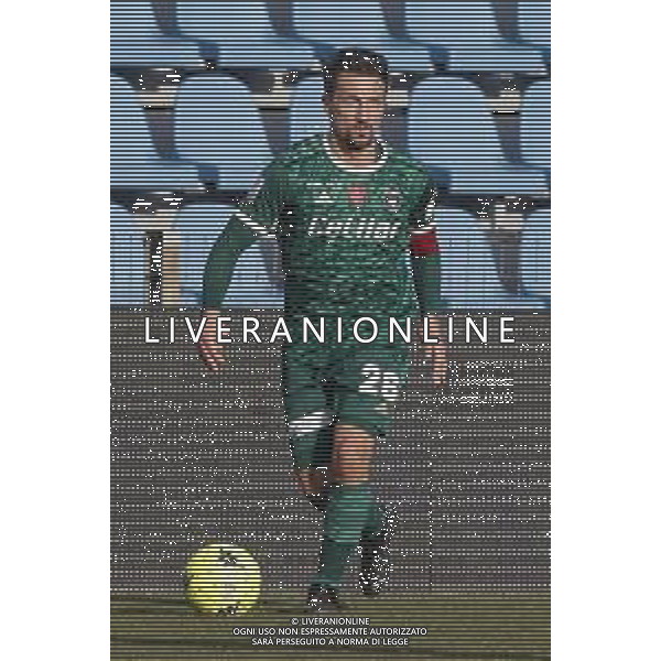 Spal - Pisa Campionato di Calcio Serie BKT 22/01/2022 - nella foto: Masucci Gaetano(Pisa Sporting Club 1909) ©Claudio Zamagni/Agenzia Aldo Liverani during Italian Serie BKT soccer match between Spal and Pisa at Paolo Mazza Stadium in Ferrara on January 22 2022 photo credit by Claudio Zamagni/Aldo Liverani Photo Agency