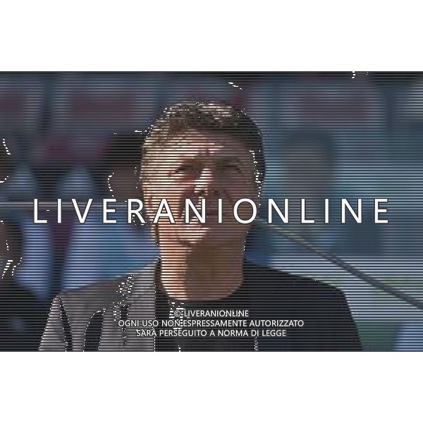 23-1-2022. Cagliari Calcio - ACF Fiorentina. 23° giornata, Serie A 2021-2022. Italia, Sardegna, Cagliari, Stadio Unipol Domus. Salvatore Moi/Aldo Liverani s.a.s. Nella foto: Walter Mazzarri allenatore Cagliari ©MOI/AGENZIA ALDO LIVERANI SAS