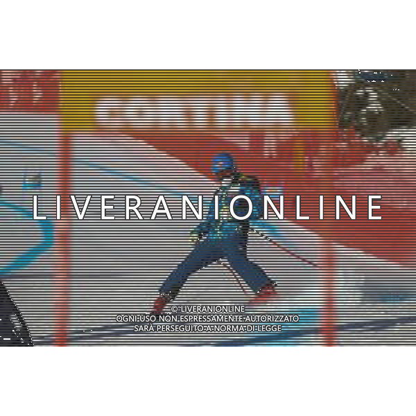 Luca Tedeschi/LMedia - 2022 FIS Ski World Cup - Women Super Giant - alpine ski race January 23 2022 - Olympia slope Cortina Ampezzo, Italy 2022 FIS Ski World Cup - Women Super Giant Photo showing: SHIFFRIN Mikaela (USA) @Luca Tedeschi/LiveMedia AG ALDO LIVERANI SAS