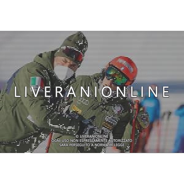 Luca Tedeschi/LMedia - 2022 FIS Ski World Cup - Women Super Giant - alpine ski race January 23 2022 - Olympia slope Cortina Ampezzo, Italy 2022 FIS Ski World Cup - Women Super Giant Photo showing: BRIGNONE Federica (ITA) @Luca Tedeschi/LiveMedia AG ALDO LIVERANI SAS