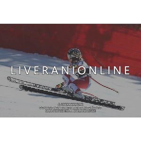 Luca Tedeschi/LMedia - 2022 FIS Ski World Cup - Women Super Giant - alpine ski race January 23 2022 - Olympia slope Cortina Ampezzo, Italy 2022 FIS Ski World Cup - Women Super Giant Photo showing: Lara Gut-Behrami (SUI) @Luca Tedeschi/LiveMedia AG ALDO LIVERANI SAS