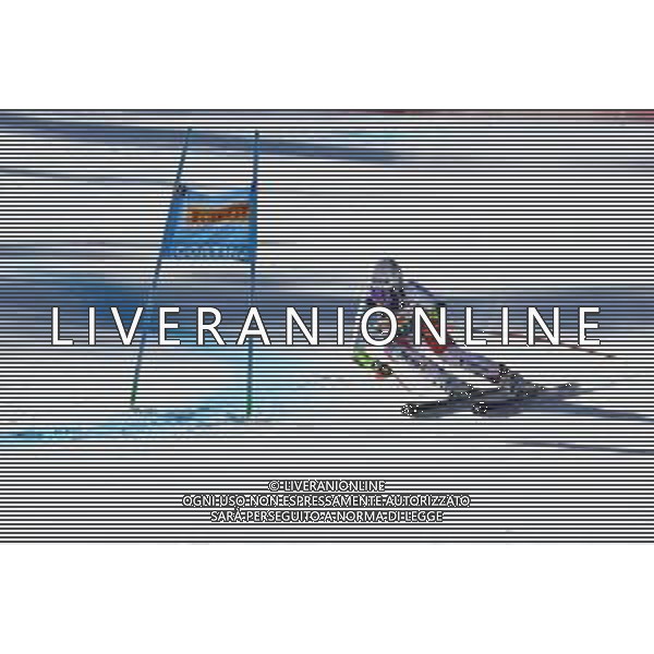 Luca Tedeschi/LMedia - 2022 FIS Ski World Cup - Women Super Giant - alpine ski race January 23 2022 - Olympia slope Cortina Ampezzo, Italy 2022 FIS Ski World Cup - Women Super Giant Photo showing: Corinne Suter (SUI) @Luca Tedeschi/LiveMedia AG ALDO LIVERANI SAS