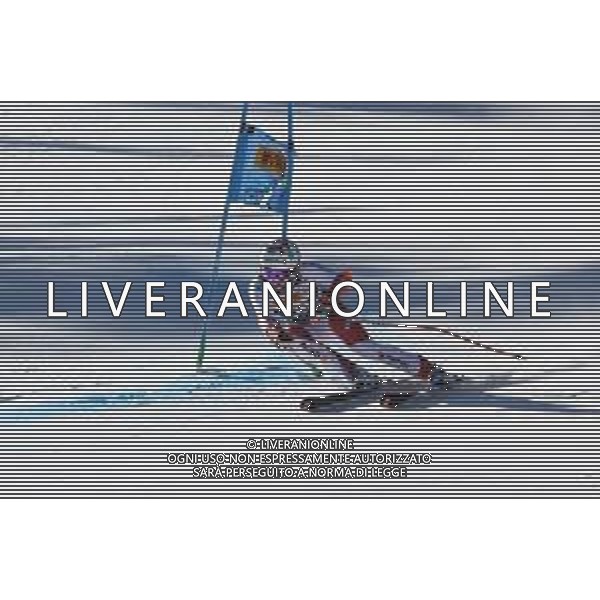 Luca Tedeschi/LMedia - 2022 FIS Ski World Cup - Women Super Giant - alpine ski race January 23 2022 - Olympia slope Cortina Ampezzo, Italy 2022 FIS Ski World Cup - Women Super Giant Photo showing: Michelle Gisin (SUI) @Luca Tedeschi/LiveMedia AG ALDO LIVERANI SAS