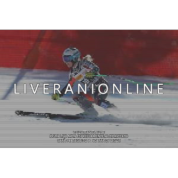 Luca Tedeschi/LMedia - 2022 FIS Ski World Cup - Women Super Giant - alpine ski race January 23 2022 - Olympia slope Cortina Ampezzo, Italy 2022 FIS Ski World Cup - Women Super Giant Photo showing: Ragnhild Mowinckel (NOR) @Luca Tedeschi/LiveMedia AG ALDO LIVERANI SAS