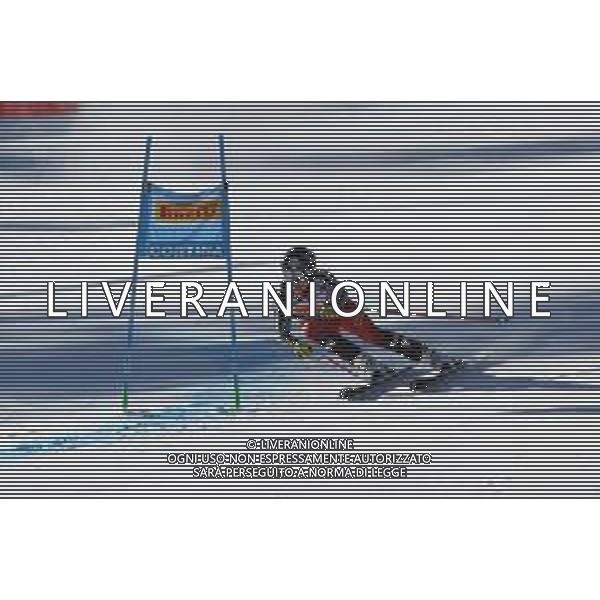 Luca Tedeschi/LMedia - 2022 FIS Ski World Cup - Women Super Giant - alpine ski race January 23 2022 - Olympia slope Cortina Ampezzo, Italy 2022 FIS Ski World Cup - Women Super Giant Photo showing: Marie-Michele Gagnon (CAN) @Luca Tedeschi/LiveMedia AG ALDO LIVERANI SAS