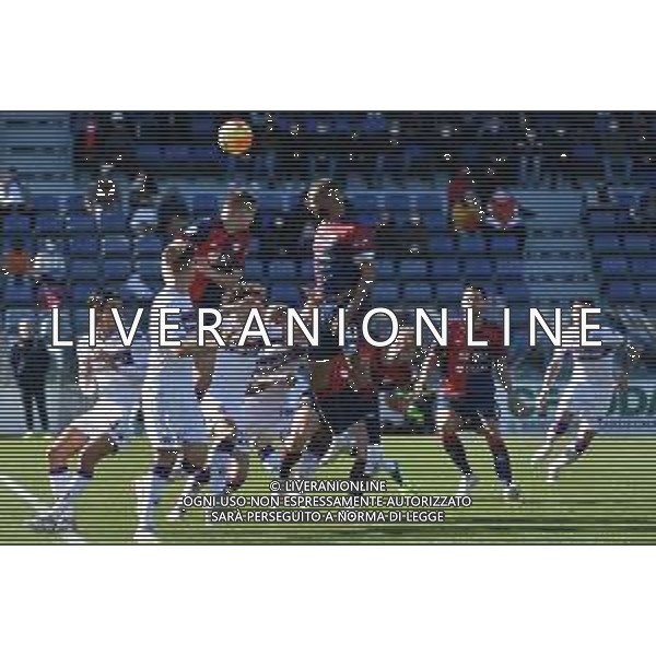 23-1-2022. Cagliari Calcio - ACF Fiorentina. 23° giornata, Serie A 2021-2022. Italia, Sardegna, Cagliari, Stadio Unipol Domus. Salvatore Moi/Aldo Liverani s.a.s. Nella foto: Gol ed esultanza Cagliari in casa contro Fiorentina in casa. Segna: Joao Pedro Cagliari ©MOI/AGENZIA ALDO LIVERANI SAS