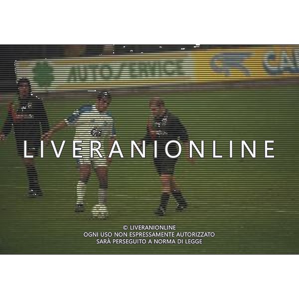 09-11-1997 VENEZIA-CAMPIONATO DI CALCIO SERIE B VENEZIA-PESCARA 3-0 NELLA FOTO LUIGI BEGHETTO E GIUSEPPE IACHINI AG ALDO LIVERANI SAS