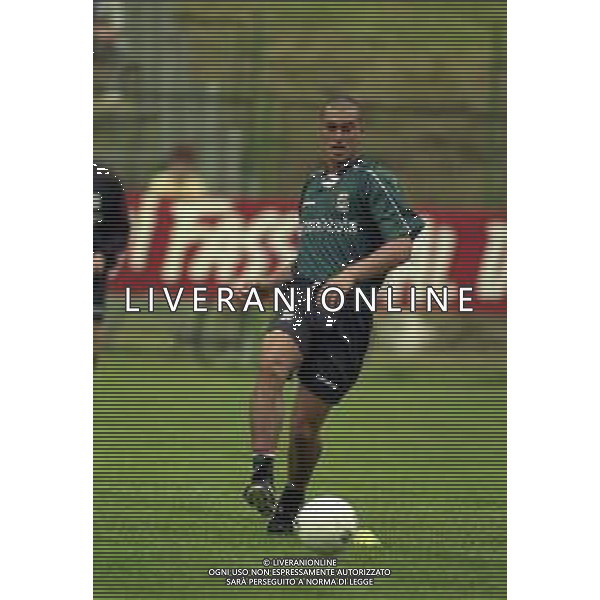 1998 VAL DI FASSA- RITIRO VENEZIA CALCIO NELLA FOTO FABIO BILICA AG ALDO LIVERANI SAS