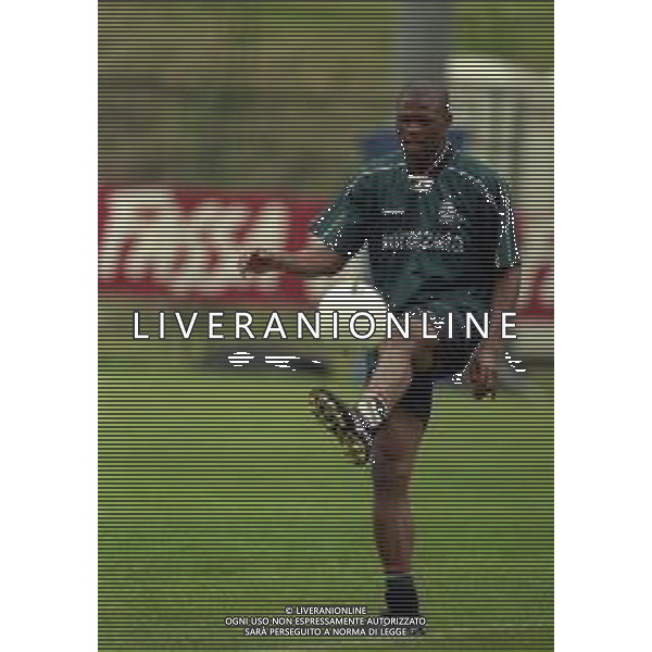 1998 VAL DI FASSA- RITIRO VENEZIA CALCIO NELLA FOTO ZEINGBO KENNETH AG ALDO LIVERANI SAS