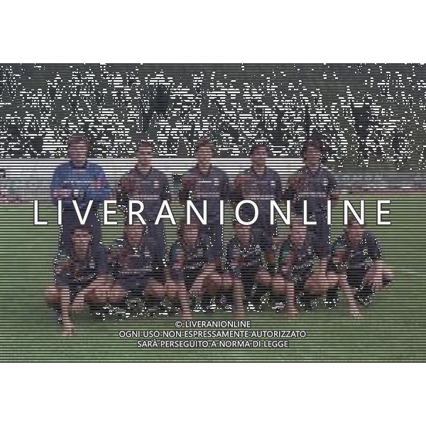 1998 VAL DI FASSA- RITIRO VENEZIA CALCIO NELLA FOTO FORMAZIONE VENEZIA 1998-1999 AG ALDO LIVERANI SAS 