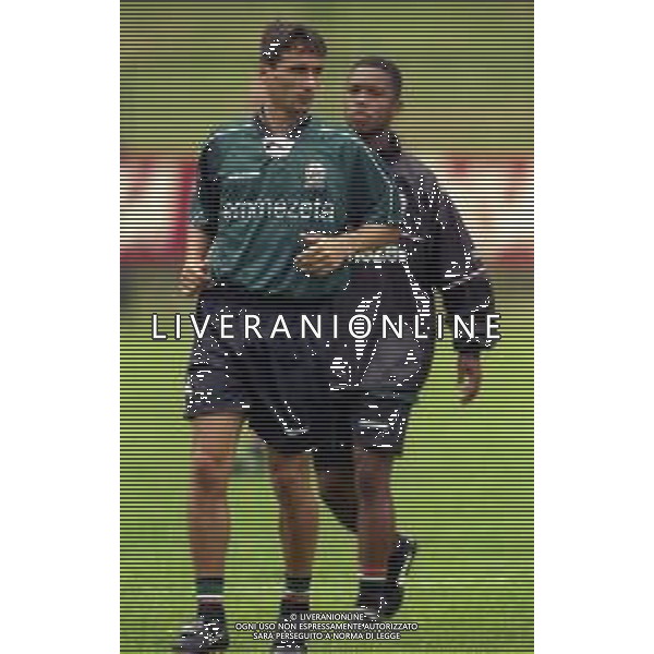 1998 VAL DI FASSA- RITIRO VENEZIA CALCIO NELLA FOTO SERGIO VOLPI AG ALDO LIVERANI SAS