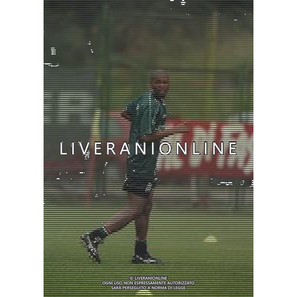 1998 VAL DI FASSA- RITIRO VENEZIA CALCIO NELLA FOTO ZEINGBO KENNETH AG ALDO LIVERANI SAS