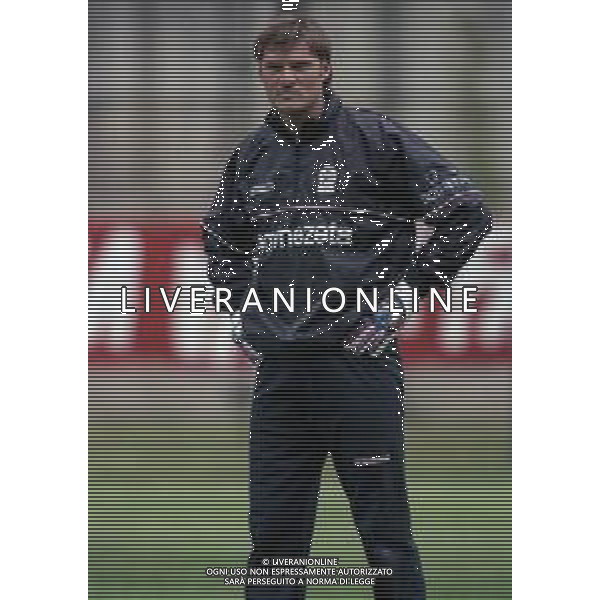 1998 VAL DI FASSA- RITIRO VENEZIA CALCIO NELLA FOTO MASSIMO TAIBI AG ALDO LIVERANI SAS