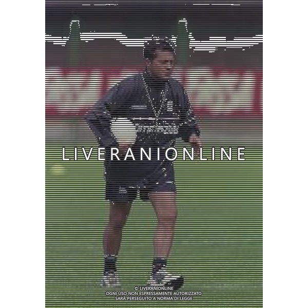 1998 VAL DI FASSA- RITIRO VENEZIA CALCIO NELLA FOTO WALTER ALFREDO NOVELLINO ALLENATORE VENEZIA CALCIO AG ALDO LIVERANI SAS