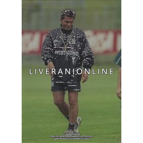1998 VAL DI FASSA- RITIRO VENEZIA CALCIO NELLA FOTO WALTER ALFREDO NOVELLINO ALLENATORE VENEZIA CALCIO AG ALDO LIVERANI SAS