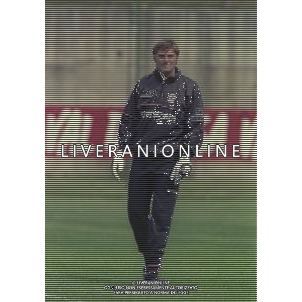 1998 VAL DI FASSA- RITIRO VENEZIA CALCIO NELLA FOTO MASSIMO TAIBI AG ALDO LIVERANI SAS