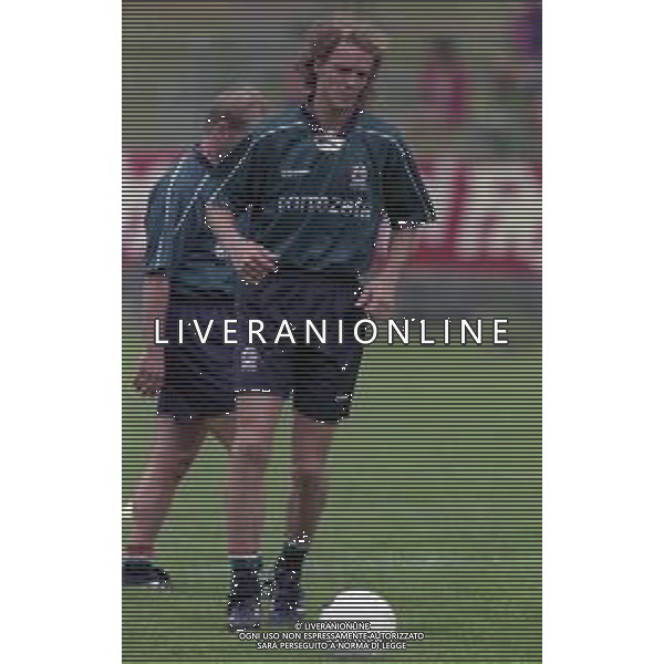 1998 VAL DI FASSA- RITIRO VENEZIA CALCIO NELLA FOTO MAURO ZIRONELLI AG ALDO LIVERANI SAS
