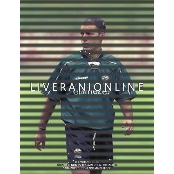 1998 VAL DI FASSA- RITIRO VENEZIA CALCIO NELLA FOTO FRANCESCO PEDONE AG ALDO LIVERANI SAS