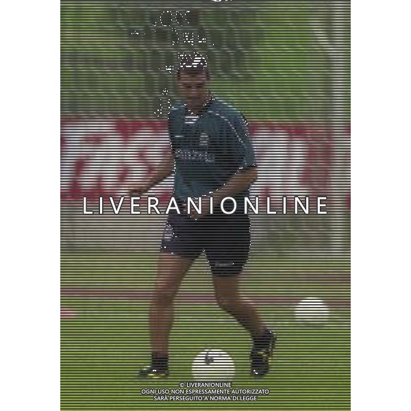 1998 VAL DI FASSA- RITIRO VENEZIA CALCIO NELLA FOTO FILIPPO MANIERO AG ALDO LIVERANI SAS