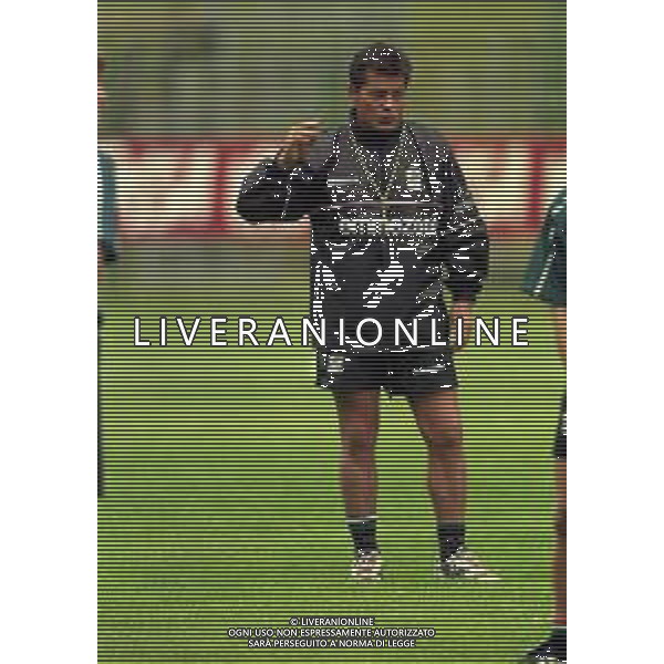 1998 VAL DI FASSA- RITIRO VENEZIA CALCIO NELLA FOTO WALTER ALFREDO NOVELLINO ALLENATORE VENEZIA CALCIO AG ALDO LIVERANI SAS