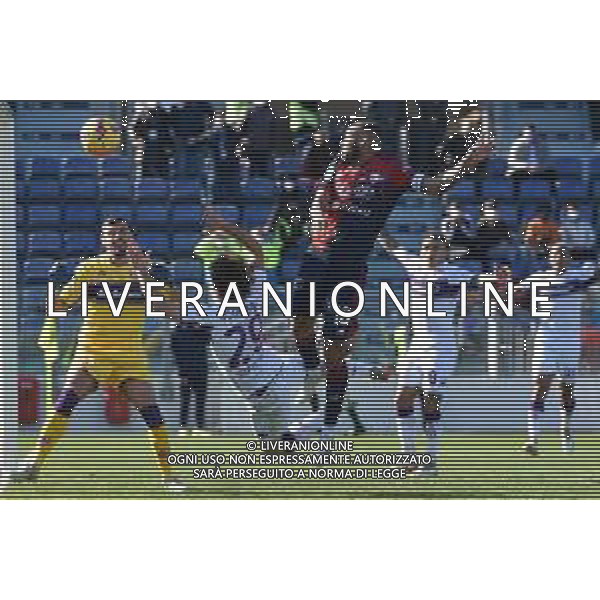 23-1-2022. Cagliari Calcio - ACF Fiorentina. 23° giornata, Serie A 2021-2022. Italia, Sardegna, Cagliari, Stadio Unipol Domus. Salvatore Moi/Aldo Liverani s.a.s. Nella foto: fallo di Alvaro Odriozola Fiorentina su Joao Pedro Cagliari ©MOI/AGENZIA ALDO LIVERANI SAS