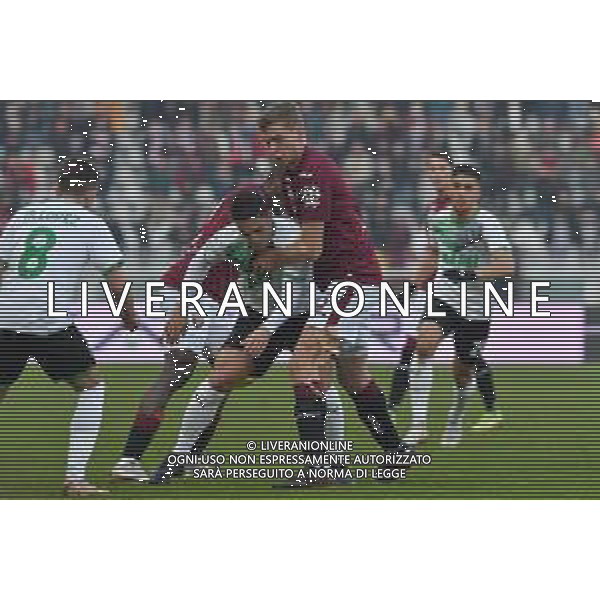 Torino 22.1.2022 Stadio Olimpico Grande Torino ©Alessandro Falzone/Agenzia Aldo Liverani Torino vs Sassuolo Serie A Tim 2021/2022 Nella foto : GIACOMO RASPADORI ©TVAF/AGENZIA ALDO LIVERANI SAS
