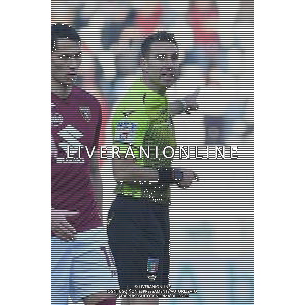 Torino 22.1.2022 Stadio Olimpico Grande Torino ©Alessandro Falzone/Agenzia Aldo Liverani Torino vs Sassuolo Serie A Tim 2021/2022 Nella foto : Arbitro FRANCESCO FOURNEAU ©TVAF/AGENZIA ALDO LIVERANI SAS