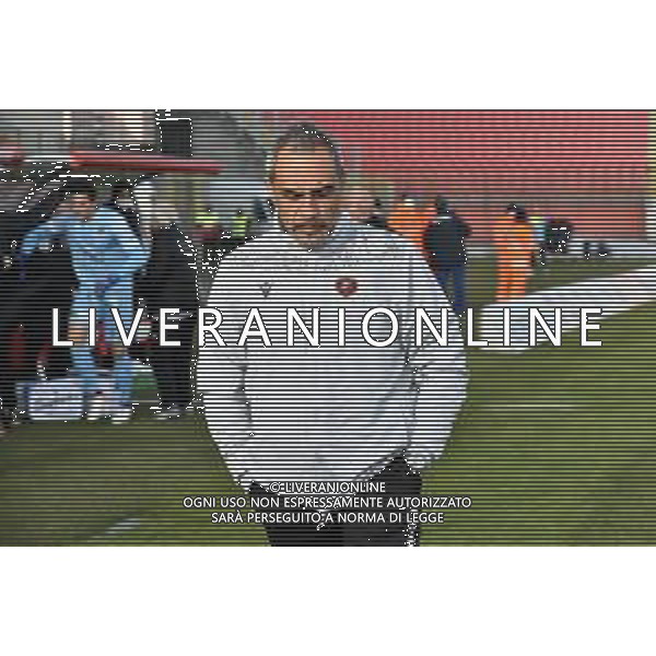 © TVRG Domenico Toscano allenatore Reggina Monza vs Reggina Campionato Serie BKT - 20a giornata Monza 22-01-2022 U-Power Stadium foto Roberto Garavaglia/ag. Aldo Liverani sas