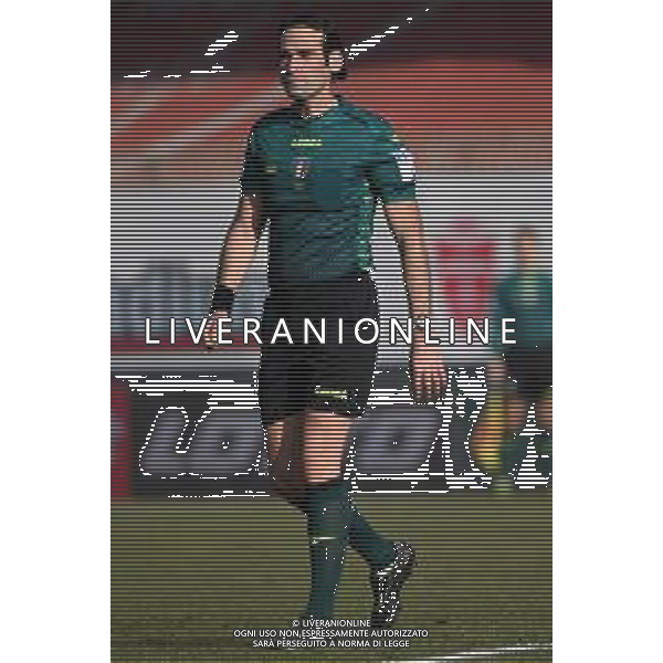 © TVRG l\'arbitro Giacomo Camplone di Pescara Monza vs Reggina Campionato Serie BKT - 20a giornata Monza 22-01-2022 U-Power Stadium foto Roberto Garavaglia/ag. Aldo Liverani sas