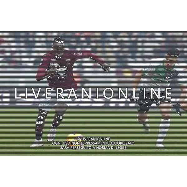 Torino 22.1.2022 Stadio Olimpico Grande Torino ©Alessandro Falzone/Agenzia Aldo Liverani Torino vs Sassuolo Serie A Tim 2021/2022 Nella foto : WILFRIED STEPHANE SINGO-ABDOU HARROUI ©TVAF/AGENZIA ALDO LIVERANI SAS