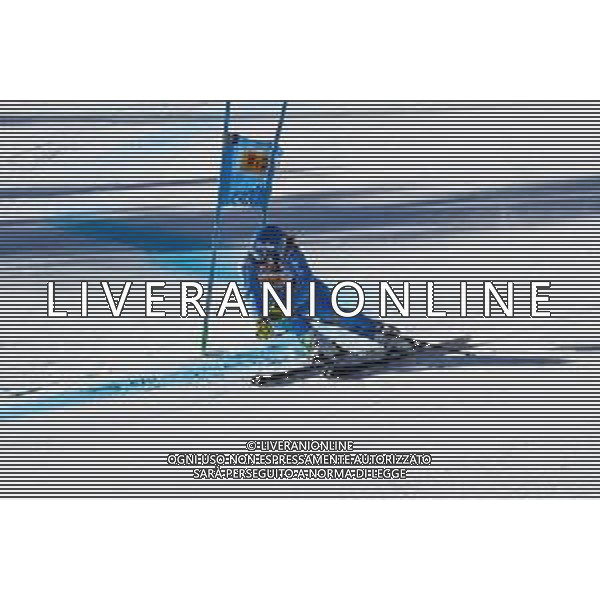 Luca Tedeschi/LMedia - 2022 FIS Ski World Cup - Women Super Giant - alpine ski race January 23 2022 - Olympia slope Cortina Ampezzo, Italy 2022 FIS Ski World Cup - Women Super Giant Photo showing: Elena Curtoni (ITA) @Luca Tedeschi/LiveMedia AG ALDO LIVERANI SAS