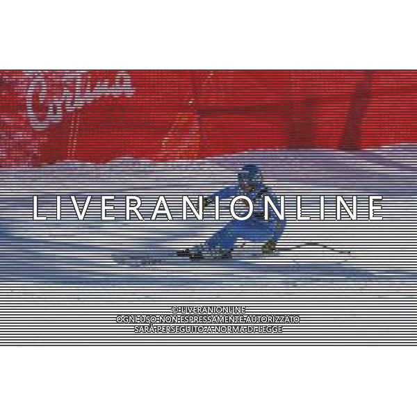 Luca Tedeschi/LMedia - 2022 FIS Ski World Cup - Women Super Giant - alpine ski race January 23 2022 - Olympia slope Cortina Ampezzo, Italy 2022 FIS Ski World Cup - Women Super Giant Photo showing: Elena Curtoni (ITA) @Luca Tedeschi/LiveMedia AG ALDO LIVERANI SAS