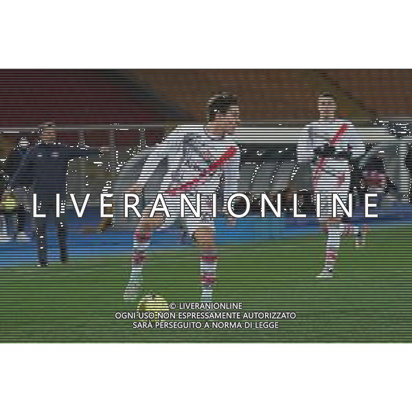 Emmanuele Mastrodonato/LMedia - US Lecce vs US Cremonese - Italian soccer Serie B match 2021/2022 January 23 2022 - Stadio Via del Mare Lecce, Italy US Lecce vs US Cremonese Photo showing: NICOL√í FAGIOLI (US Cremonese) @Emmanuele Mastrodonato/LiveMedia /AGENZIA ALDO LIVERANI SAS