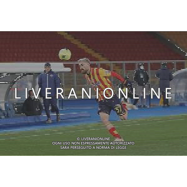 Emmanuele Mastrodonato/LMedia - US Lecce vs US Cremonese - Italian soccer Serie B match 2021/2022 January 23 2022 - Stadio Via del Mare Lecce, Italy US Lecce vs US Cremonese Photo showing: Zan Majer (US Lecce) @Emmanuele Mastrodonato/LiveMedia /AGENZIA ALDO LIVERANI SAS