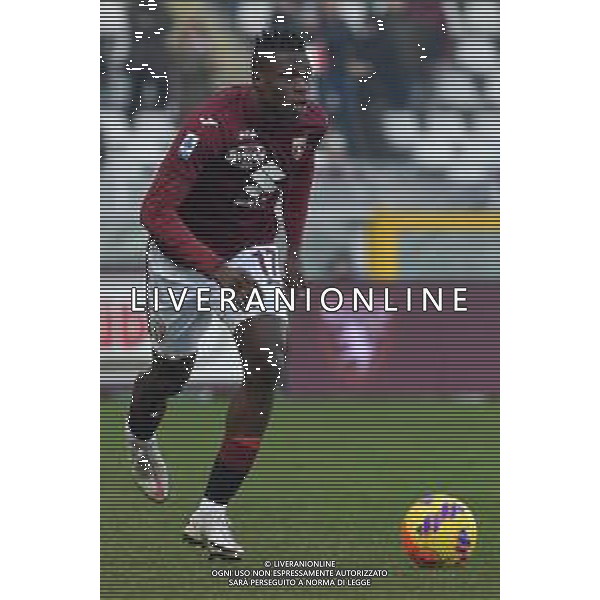 Torino 22.1.2022 Stadio Olimpico Grande Torino ©Alessandro Falzone/Agenzia Aldo Liverani Torino vs Sassuolo Serie A Tim 2021/2022 Nella foto : Wilfried Stephane Singo ©TVAF/AGENZIA ALDO LIVERANI SAS