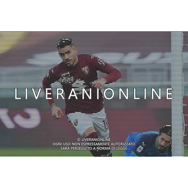 Torino 22.1.2022 Stadio Olimpico Grande Torino ©Alessandro Falzone/Agenzia Aldo Liverani Torino vs Sassuolo Serie A Tim 2021/2022 Nella foto : Esultanza gol di Antonio Sanabria ©TVAF/AGENZIA ALDO LIVERANI SAS