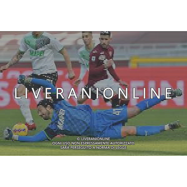 Torino 22.1.2022 Stadio Olimpico Grande Torino ©Alessandro Falzone/Agenzia Aldo Liverani Torino vs Sassuolo Serie A Tim 2021/2022 Nella foto : Andrea Consigli ©TVAF/AGENZIA ALDO LIVERANI SAS