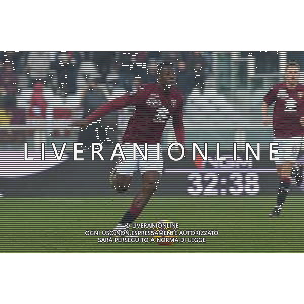 Torino 22.1.2022 Stadio Olimpico Grande Torino ©Alessandro Falzone/Agenzia Aldo Liverani Torino vs Sassuolo Serie A Tim 2021/2022 Nella foto : Wilfried Stephane Singo ©TVAF/AGENZIA ALDO LIVERANI SAS