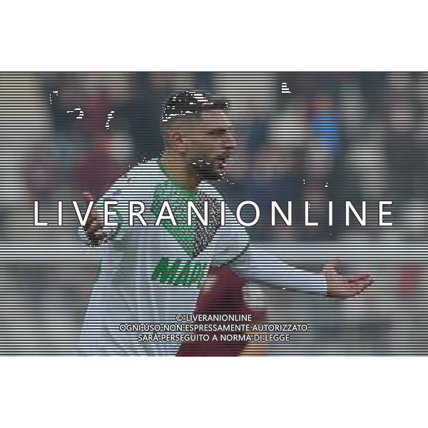 Torino 22.1.2022 Stadio Olimpico Grande Torino ©Alessandro Falzone/Agenzia Aldo Liverani Torino vs Sassuolo Serie A Tim 2021/2022 Nella foto : Domenico Berardi ©TVAF/AGENZIA ALDO LIVERANI SAS