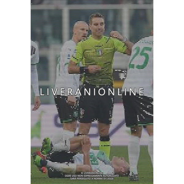 Torino 22.1.2022 Stadio Olimpico Grande Torino ©Alessandro Falzone/Agenzia Aldo Liverani Torino vs Sassuolo Serie A Tim 2021/2022 Nella foto : Arbitro: FRANCESCO FOURNEAU ©TVAF/AGENZIA ALDO LIVERANI SAS
