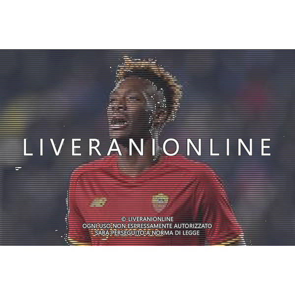 Lisa Guglielmi/LMedia - Empoli FC vs AS Roma - italian soccer Serie A match 2021/2022 January 23 2022 - Carlo Castellani stadium Empoli, Italy Empoli FC vs AS Roma Photo showing: Tammy Abraham (Roma) @Lisa Guglielmi/LiveMedia /AGENZIA ALDO LIVERANI SAS